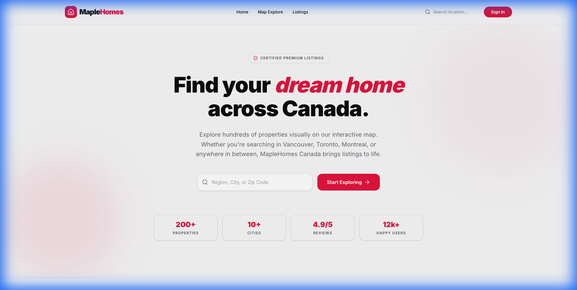MapleHomes Canada